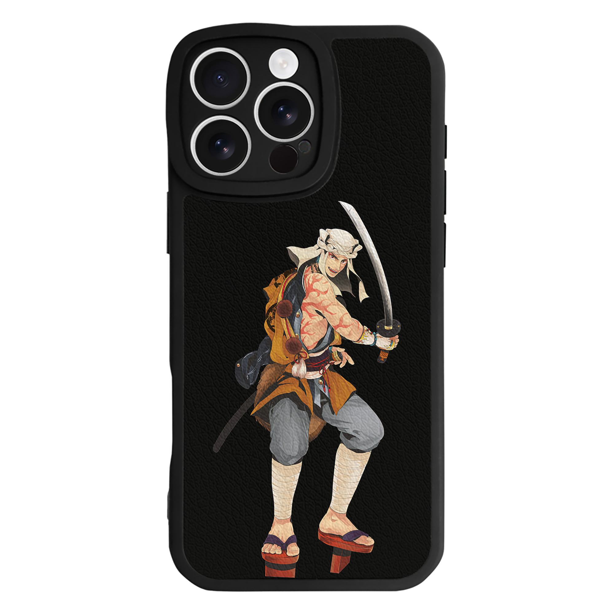 （画像用） 刀剣乱舞 Touken Ranbu 【iPhone 16シリーズ対応】シリコンスマホケース（レザー調） 材質：シリコン